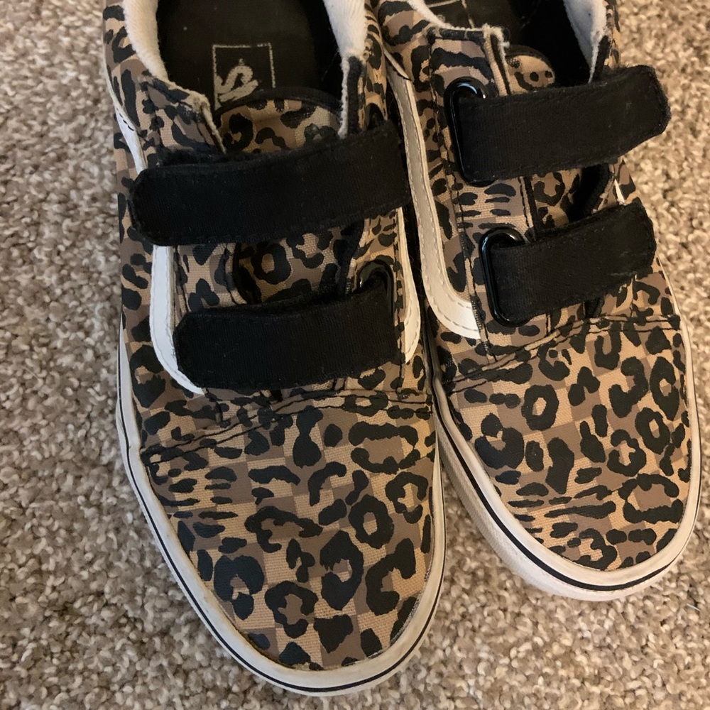 Cheetah print Vans